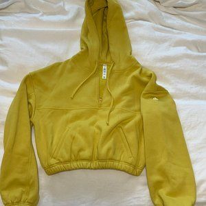 alo yoga cropped hoodie (worn for an hour) (Small)